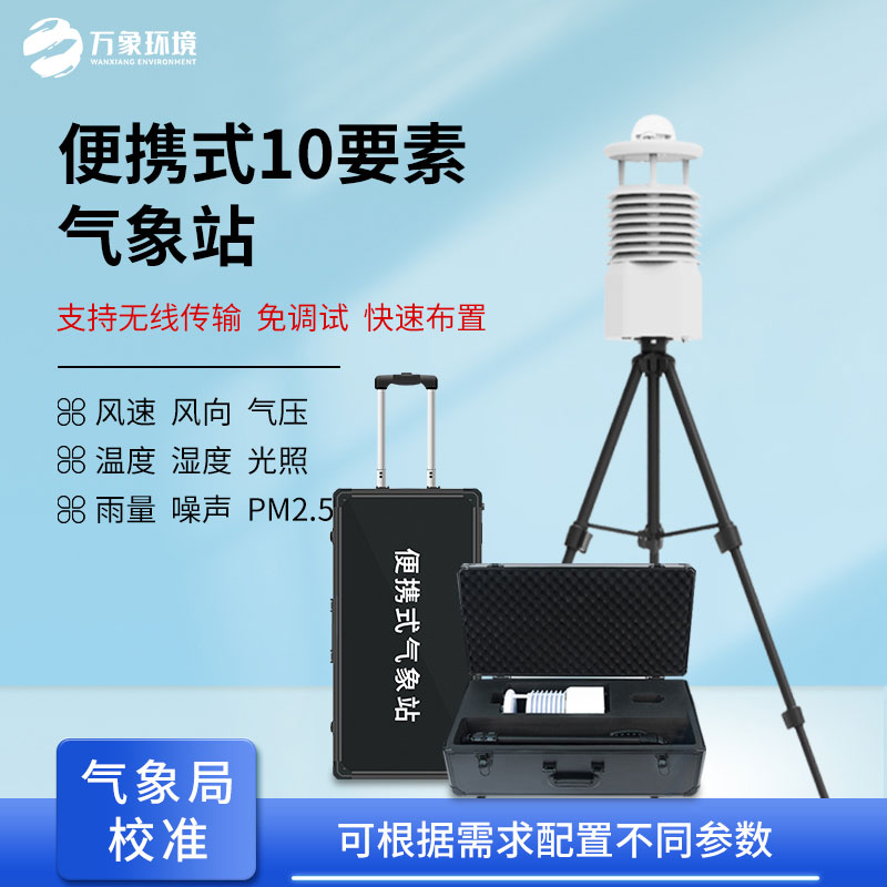 便攜式全自動氣象站可以用來野外氣象應急監(jiān)測嗎？
